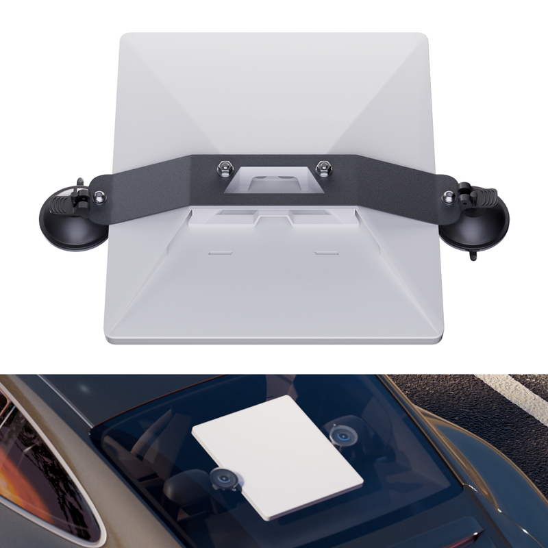 Mount Clasps Directly onto Original Starlink Mini Kickstand, No Modification or Disassembly Needed.