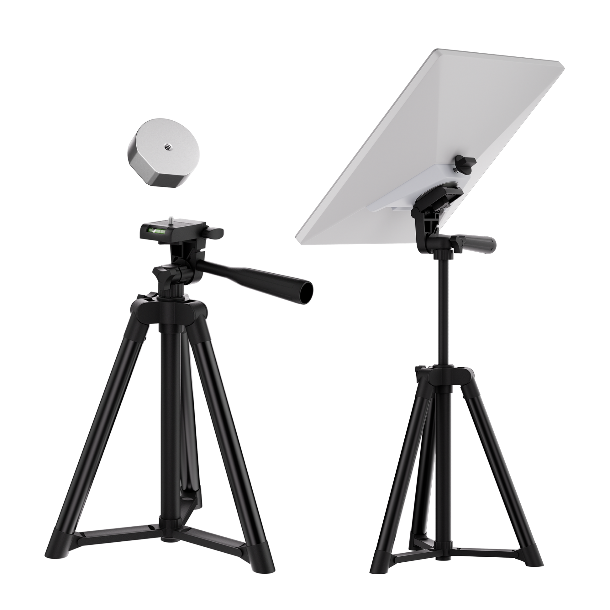 Built-in Spirit Level for Quick Horizontal Alignment on Uneven Ground, Ensuring Optimal Satellite Signal.