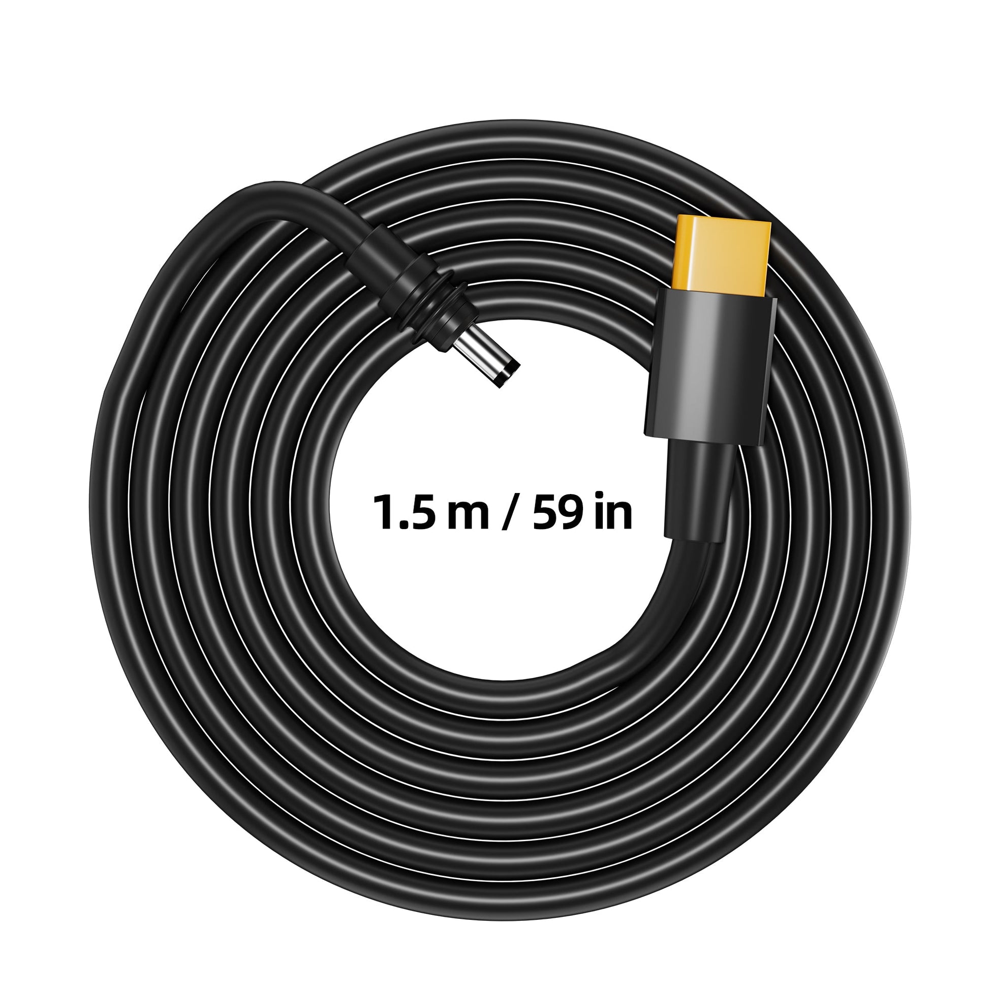 Genuine XT60 Male Connector for EcoFlow, Jackery Power Stations, Ensures Spark-Free, Secure Connection.