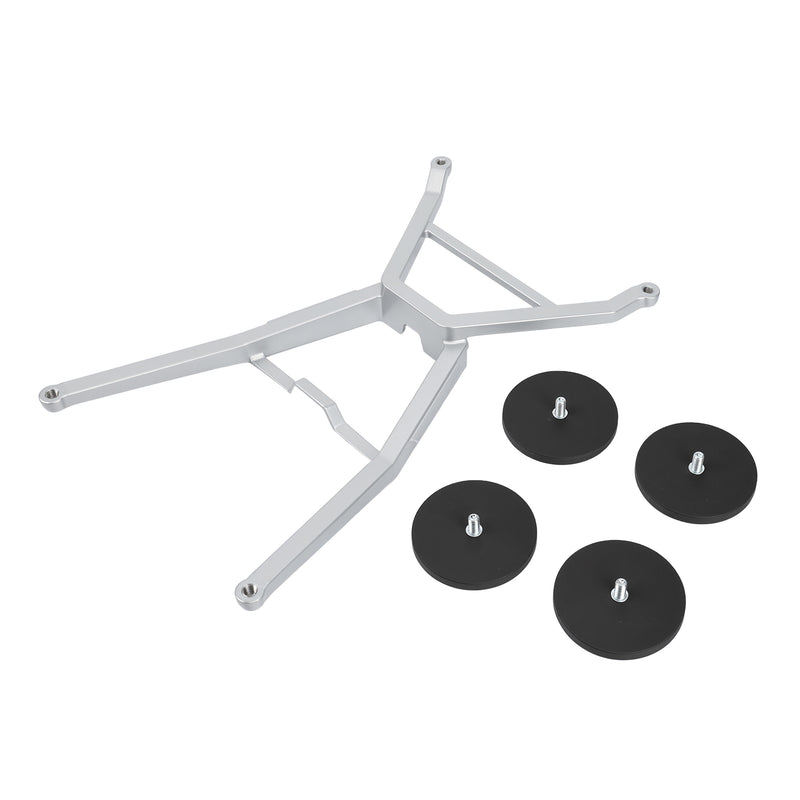 Aerospace-Grade T6061 Aluminum Alloy Frame, Low-Profile Aerodynamic Design Reduces Wind Drag.