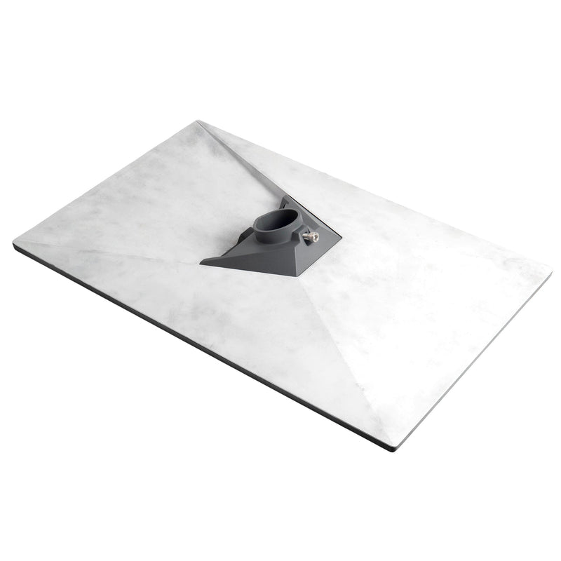 One-Piece Die-Cast Aluminum with Weather-Resistant Finish, Superior to Plastic Mounts.