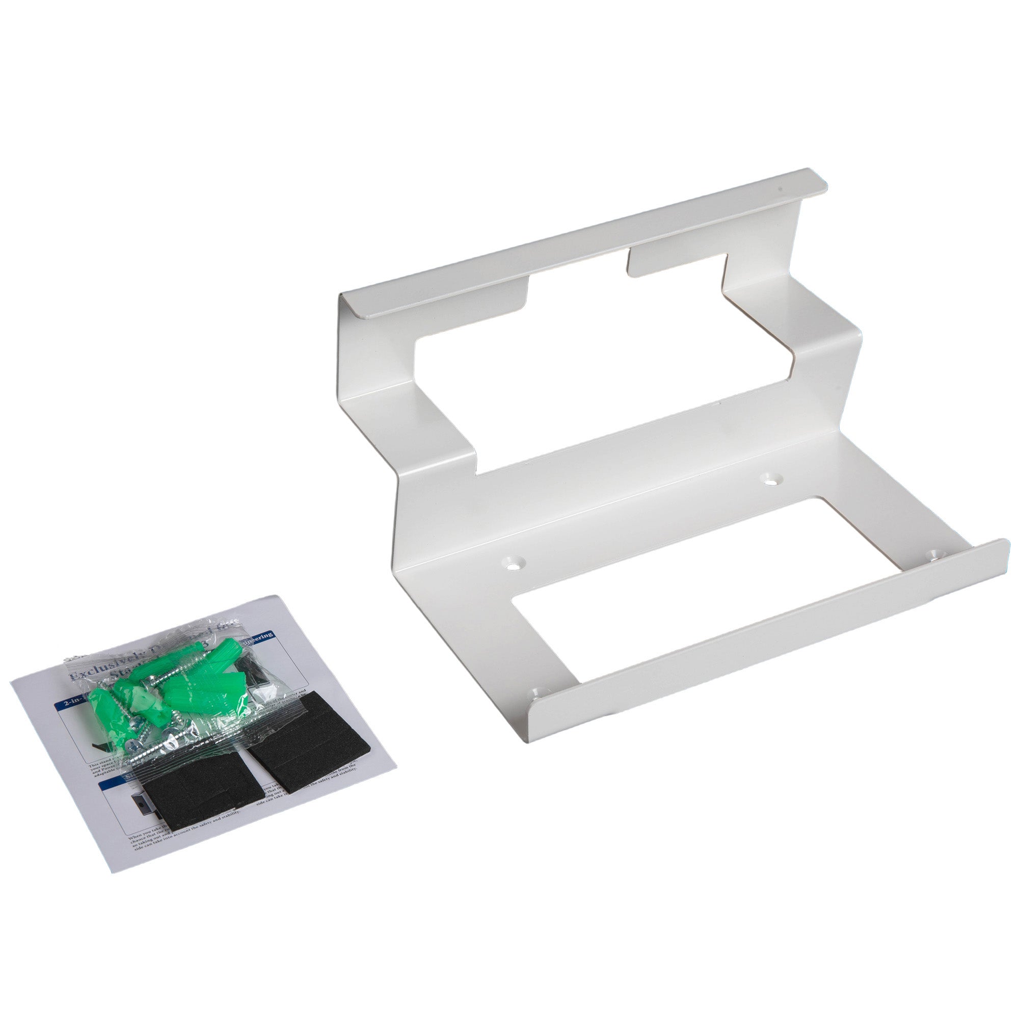 Angled Cradle and Gravity-Auto-Lock Design, Securing Devices with Their Own Weight Against Slipping.