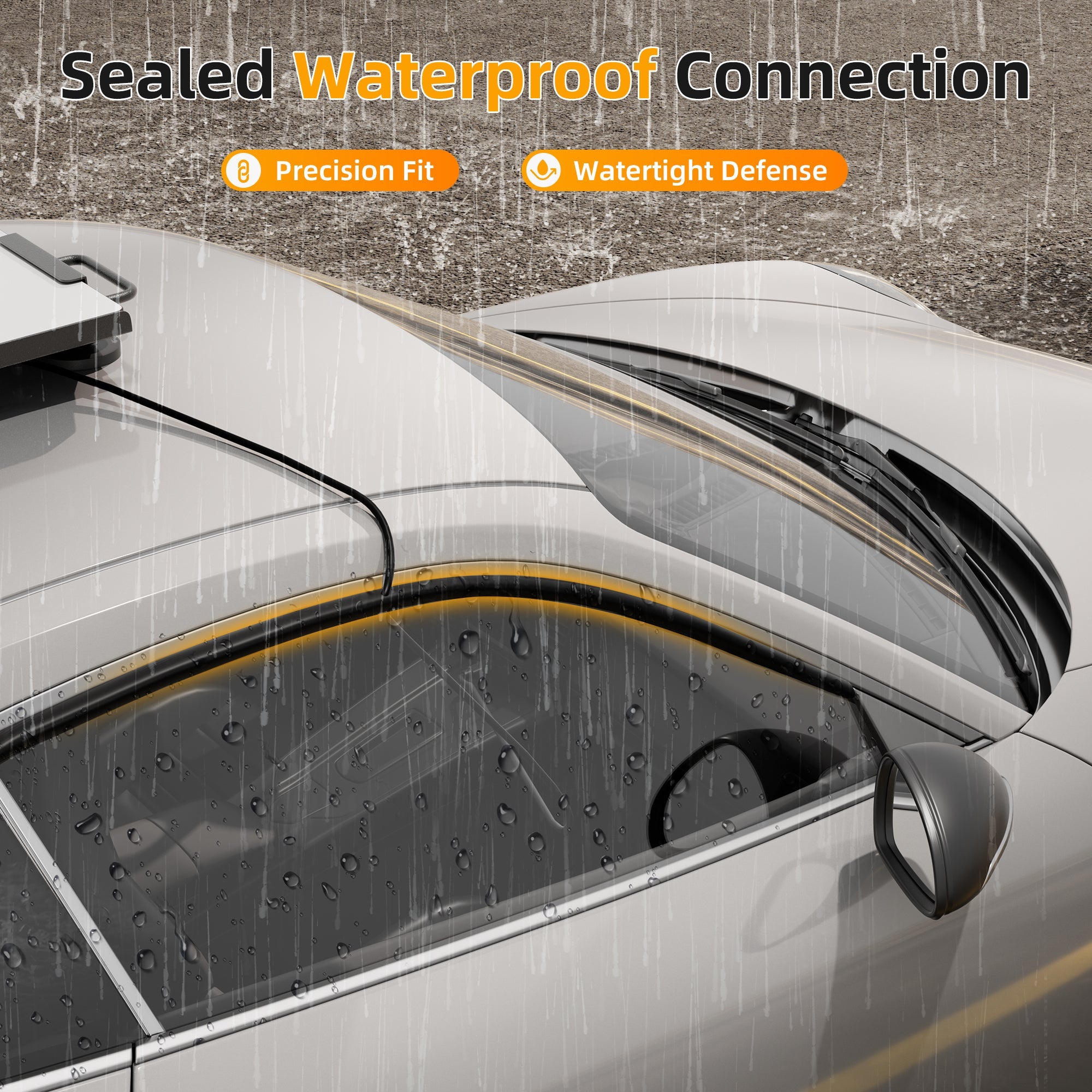 Flexible “Push-On” Installation Contours to Sharp Curves, Instantly Fits Any Metal/Fiberglass Edge.