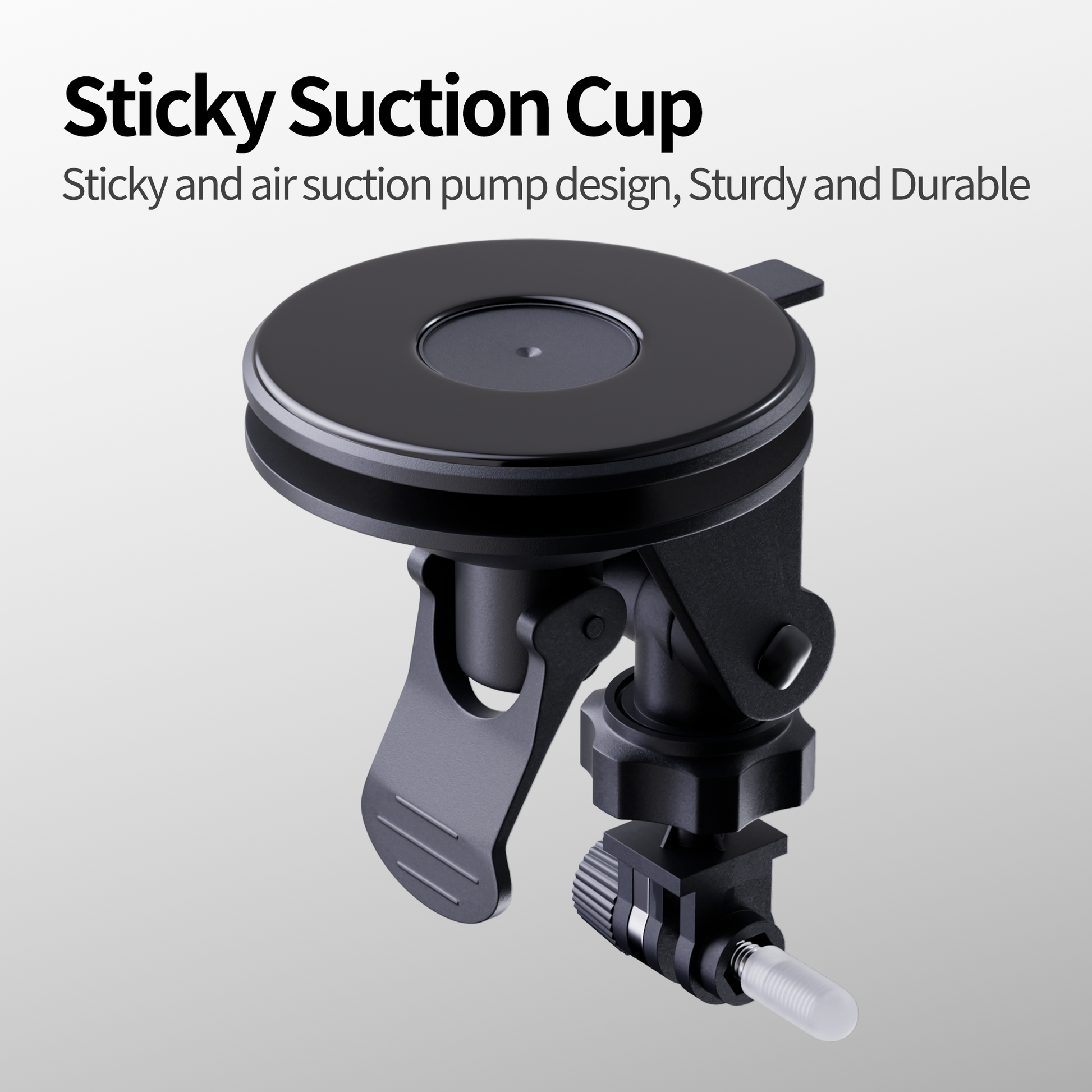 80°C Heat-Resistant ABS Material, Prevents Softening or Suction Loss Under Direct Sunlight.