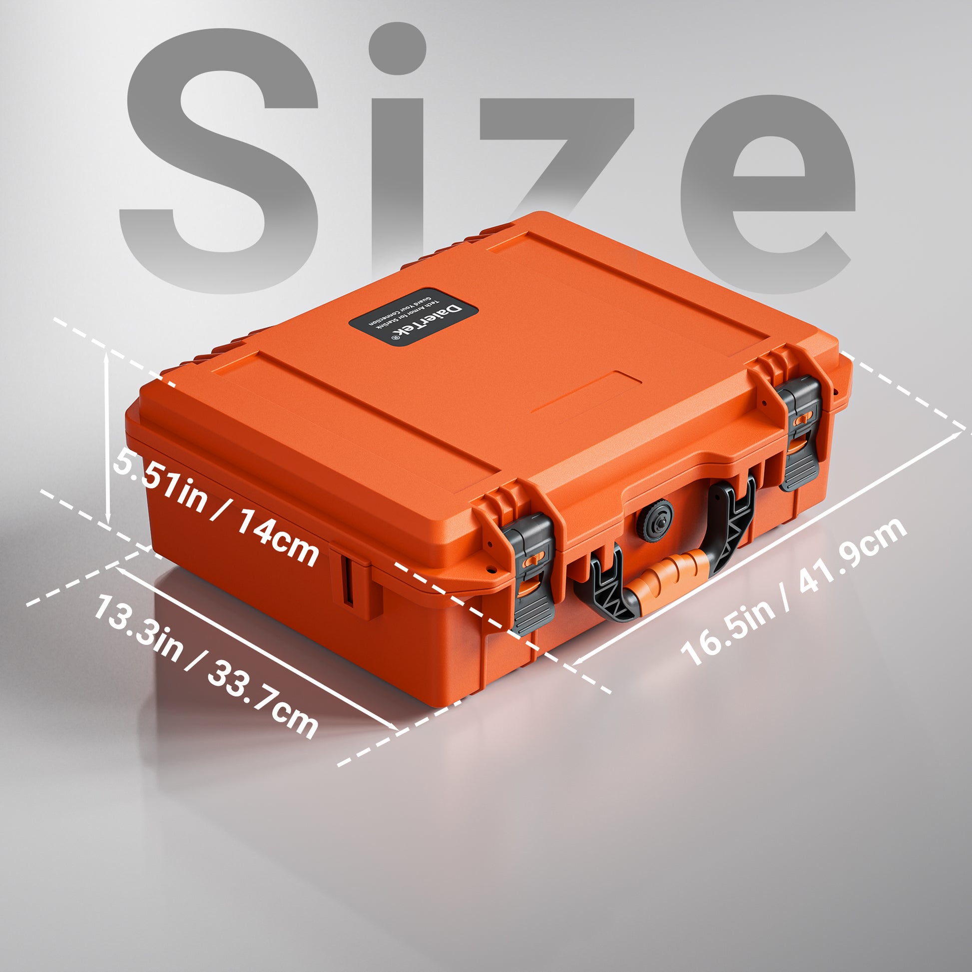 Reinforced Padlock Holes, Heavy-Duty Latches & Ergonomic Handle for a Compact, Portable Fortress for Your Mobile Setup.