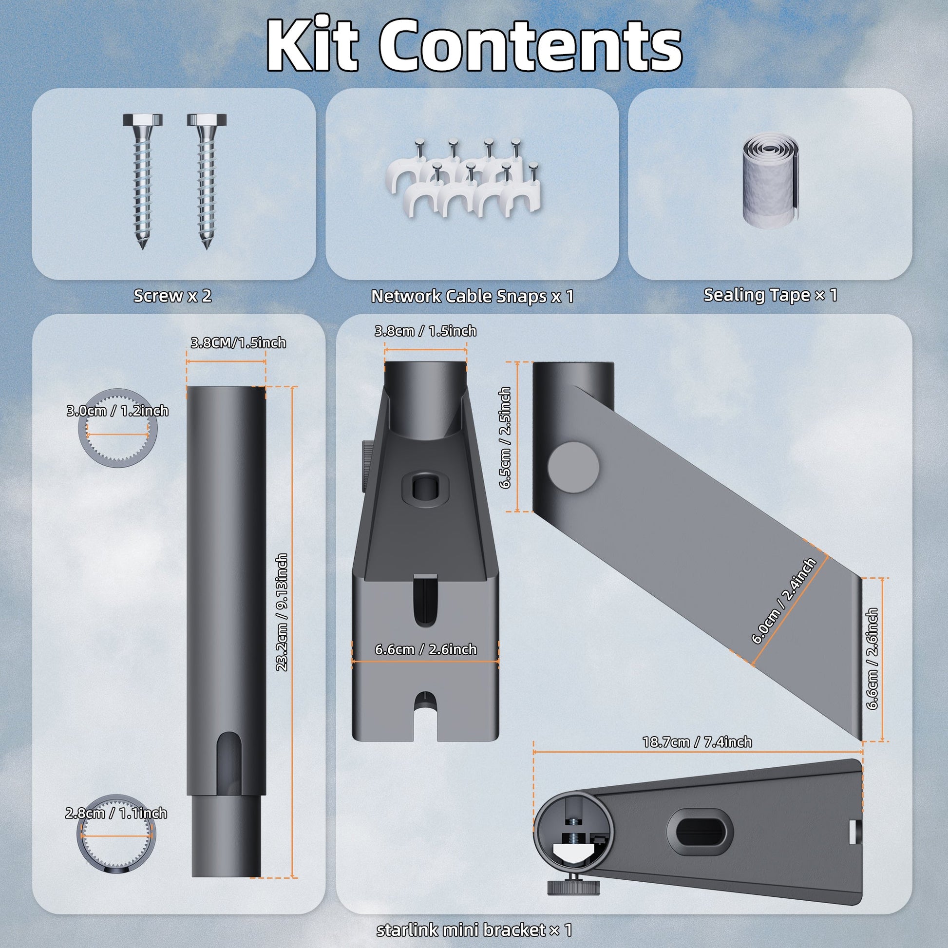 Weather-Resistant Aluminum Alloy with Rust-Proof Coating Withstands Rain, Snow, and High Winds.